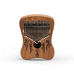 کالیمبا بغل هلال بلوط طرح سرخ پوست