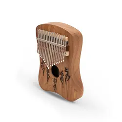 کالیمبا بغل هلال بلوط طرح سرخ پوست