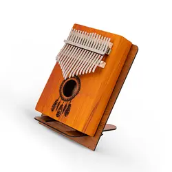 کالیمبا ذوزنقه بلوط طرح پر