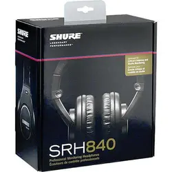 هدفون مانیتورینگ Shure SRH840 شور