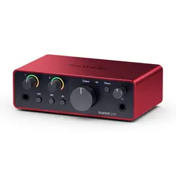 Focusrite Scarlett Solo 4th Gen | خرید کارت صدا - سازکالا