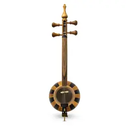 کمانچه خیام 20 ترک دسته گردو