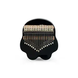 کالیمبا شیشه ای بلوط مدل پنجه گربه مشکی