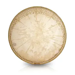 دف حیدر محمدی کمانه ساده طرح ابر و باد