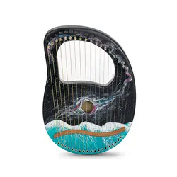 چنگ رومی بلوط مدل سرو رزین 19 سیمی