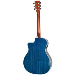 Cort GA-QF - Coral Blue Burst | قیمت گیتار آکوستیک - سازکالا