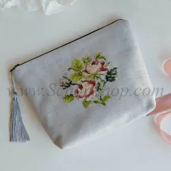 کیف آرایش شماره دوزی رز - فروشگاه اینترنتی شون شاپ