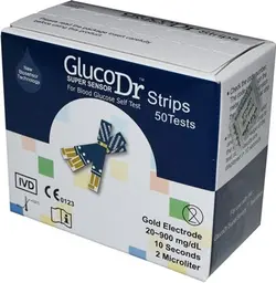 نوار تست قند خون گلوکودر | Glucodr