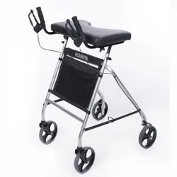 واکر چهار چرخ ایستاشو Four-wheeled walker