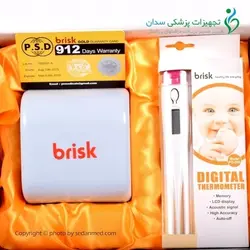 فشار سنج مچی و دماسنج PG-800A16 بریسک (Brisk)