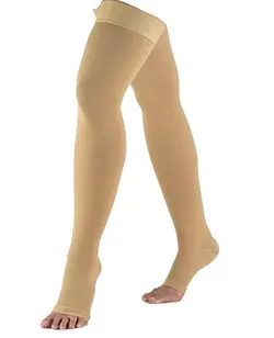 جوراب واریس بدون کف بالای زانو