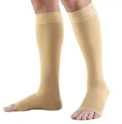 جوراب واریس بدون کف زیر زانو بلند