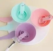 ست کاسه و کاردک و قلمو ماسک 4 در 1