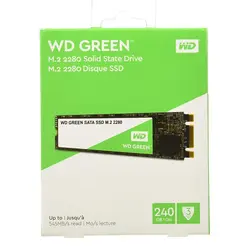 حافظه M.2 SSD  وسترن دیجیتال مدل GREEN با ظرفیت 240GB
