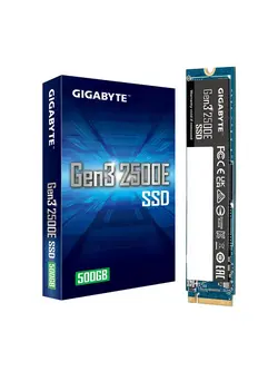 حافظه M.2 ssd اینترنال GIGABYTE مدل Gen3 2500E ظرفیت 500 گیگابایت