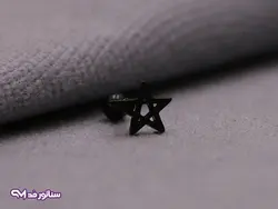 گوشواره اسپرت طرح ستاره PI9058 | فروشگاه اکسسوری سناتور مد