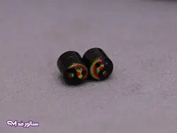 گوشواره مگنتی رنگارنگ G5149 | فروشگاه اکسسوری سناتور مد