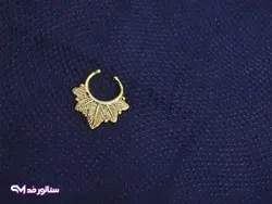 پیرسینگ بینی طلایی PI9055 | فروشگاه اکسسوری سناتور مد