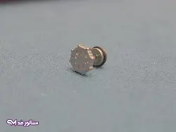 پیرسینگ گوش نقره ای سناتورمد PI9051 | فروشگاه سناتور مد