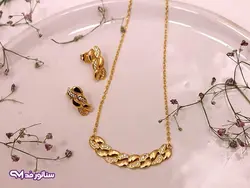 نیم ست کارتیر نگین دار N8127 | فروشگاه اکسسوری سناتور مد