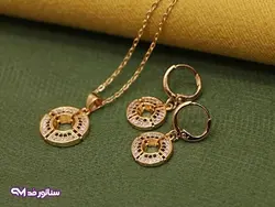 نیم ست زد جی جولری نگین دار N8109 | فروشگاه بدلیجات سناتورمد
