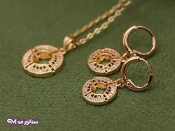 نیم ست زد جی جولری نگین دار N8109 | فروشگاه بدلیجات سناتورمد