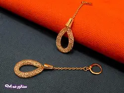 گوشواره آویز طرح طلا G5029 | فروشگاه اکسسوری سناتور مد