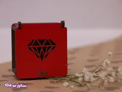 جعبه انگشتر چوبی لوکس B8022 | فروشگاه بدلیجات سناتور مد