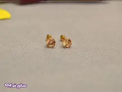 پیرسینگ نگینی طلایی PI9057 | فروشگاه اکسسوری سناتور مد