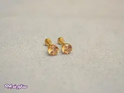 پیرسینگ گوش نگین دار PI9042 | فروشگاه اکسسوری سناتور مد