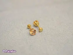 پیرسینگ گوش نگین دار PI9042 | فروشگاه اکسسوری سناتور مد