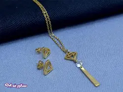 نیم ست استیل الماس سناتورمد N8062 | فروشگاه بدلیجات سناتورمد