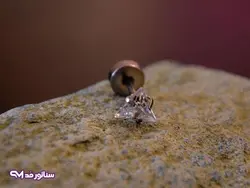 پیرسینگ گوش نگین دار سناتورمد PI9016 | فروشگاه سناتور مد