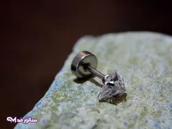 پیرسینگ گوش نگین دار سناتورمد PI9016 | فروشگاه سناتور مد