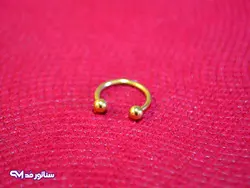 پیرسینگ طلایی سناتورمد PI9018 | فروشگاه بدلیجات سناتور مد