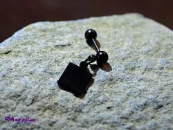 پیرسینگ گوش مشکی PI9008 | فروشگاه بدلیجات سناتور مد