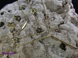 نیم ست استیل شکوفه N8017 | فروشگاه بدلیجات سناتور مد