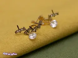 گوشواره استیل سنجاقک کد G5010 | فروشگاه بدلیجات سناتور مد