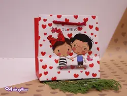 پاکت هدیه طرح LOVE مدل B8026 | بدلیجات سناتورمد