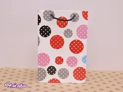 پاکت هدیه طرح خالدار رنگی B8031 | بدلیجات سناتورمد