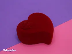 جعبه جواهرات قلب قرمز B8040 | سناتورمد