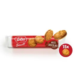 بیسکوئیت کرمدار شکلاتی لوتوس 150 گرم - Lotus Biscoff CHOCOLAT