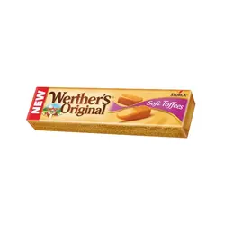 تافی کاراملی نرم ۴۸ گرم وردرز اورجینال –  Werther'S Original Soft Toffees