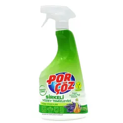 اسپری چند کاره پاک کننده سطوح پورچوز حاوی سرکه کارتن 12 تایی - PORCOZ SIRKELI