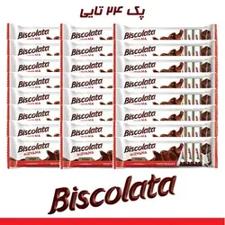 بیسکولاتا نیروانا مینیس فندقی کارتن 24 تایی - Biscolata Nirvana Minis