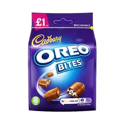 شکلات پاکتی کدبری اورئو - Cadbury OREO BITES