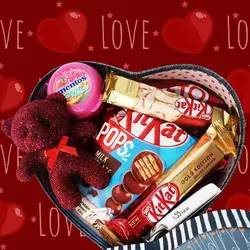 پک کادویی ولنتاین قلبی بزرگ