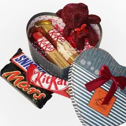 پک کادویی ولنتاین قلبی کوچک