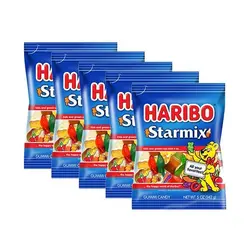 پاستیل هاریبو مخلوط استارمیکس 160 گرم مجموعه 5 عددی