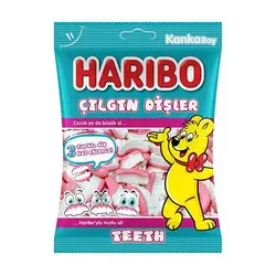 پاستیل هاریبو مدل دندان 80 گرم